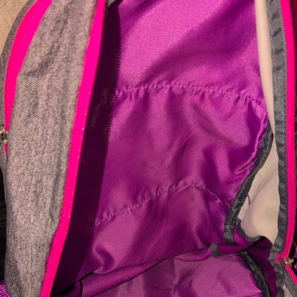 Adidas Charcoal and Magenta Backpack - Picture 11 of 16